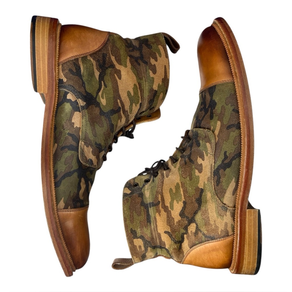 TAFT Troy Camo boots with‎ leather accents size 43 US 10